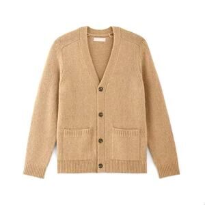 Everlane Wool Alpaca Brown Sweater Cardigan | Size XL